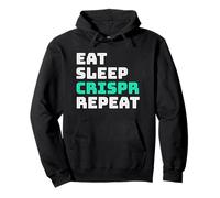 Comer Dormir CRISPR Repeat - Ciencia Biología Genética Sudadera con Capucha