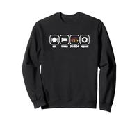 Comer, dormir, cultivar, repetir Sudadera