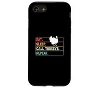 Comer Dormir Llamar Pavos Repite Turquía Temporada A Turquía Llamador Carcasa para iPhone SE (2020) / 7/8