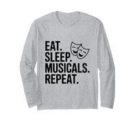 Comer Dormir Musicales Repetir Manga Larga
