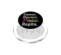 Comer. Dormir. Pintar. Repita. - Español PopSockets PopGrip para MagSafe