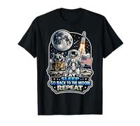 Comer Dormir Volver A La Luna Repite Camiseta