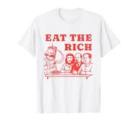 Comer el Rico Karl Marx Kebab Doner Che Guevara Lenin Mao Camiseta