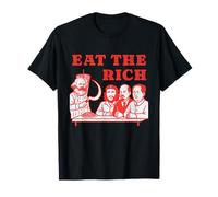 Comer el Rico Karl Marx Kebab Doner Che Guevara Lenin Mao Camiseta