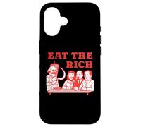 Comer el Rico Karl Marx Kebab Doner Che Guevara Lenin Mao Carcasa para iPhone 16