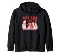 Comer el Rico Karl Marx Kebab Doner Che Guevara Lenin Mao Sudadera con Capucha
