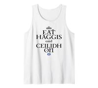 Comer Haggis y CEILIDH EN Camiseta sin Mangas