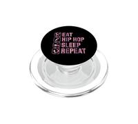 Comer Hip Hop Dormir Repite Iconos Básicos Simples PopSockets PopGrip para MagSafe