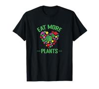 Comer más Plantas Vegetariano Corazón Sano Camiseta