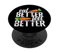 Comer Mejor, sentirse Mejor Vida Saludable PopSockets PopGrip Adhesivo