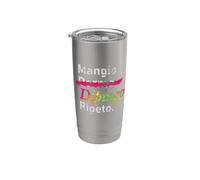 Comer. (No) Duerme. Pintar. Repite. - Italiano Vaso térmico de acero inoxidable de doble pared