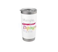 Comer. (No) Duerme. Pintar. Repite. - Italiano Vaso térmico de acero inoxidable de doble pared