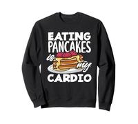 Comer panqueques es mi placer cardiovascular Sudadera