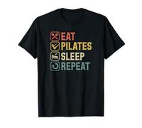 Comer Pilates Dormir Repetir Camiseta