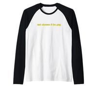 Comer Queso y ser Gay Camiseta Manga Raglan