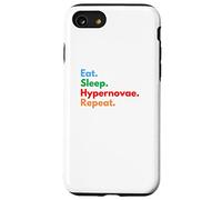 Comer sueño Hypernovae Repeat para los amantes de la hipernova Carcasa para iPhone SE (2020) / 7 / 8