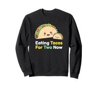 Comer Tacos para Dos Ahora Mamá Embarazada Esperando Bebé Sudadera