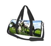 Comer Vacas en los pastos de Verano, Bolsa de Viaje de Gran Capacidad, Bolso Redondo, Bolsa de Viaje Deportiva, Bolsa de Mano, Bolsa de Fitness