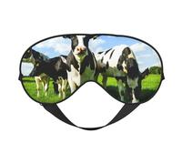 Comer vacas en los pastos de verano, Cubreojos completos Antifaz bloqueador de luz Antifaz para dormir Antifaz suave con los ojos vendados Noche