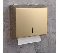 Comercial - Dispensador de toallas de papel para montaje en pared, dispensador de toallas de mano de acero inoxidable con cerradura, soporte de toalla de papel plegable triple/C para baño, cocina,