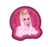 Comercial Mercera Barbie Retrato Parche Termoadhesivo 6,5 x 6 cm para Niña con Moda Glamour Rosa Fan, Ropa Coser Manualidades Regalo Idea