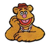 Comercial Mercera Parche termoadhesivo para planchar de Disney The Muppets Fozzie Oso Comic, 6,2 x 6,5 cm