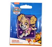 COMERCIAL MERCERA, Parches de Ropa Termoadhesivos, Patrulla Canina, Paw Patrol, Parche para Camisetas, Gorras, Mochilas Escolares, 100% Poliéster (Skye 4)