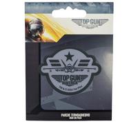 COMERCIAL MERCERA, Parches de Ropa Termoadhesivos, Top Gun, Parche para Camisetas, Gorras, Mochilas Escolares, Impreso, 100% Poliéster (Maverick Insignia Gris)