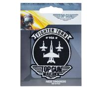 COMERCIAL MERCERA, Parches Top Gun, Parches de Ropa Termoadhesivos, Originales, Parche para Camisetas, Gorras, Mochilas Escolares, 100% Poliéster (Maverick Fighter Town)