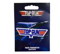 COMERCIAL MERCERA, Parches Top Gun, Parches de Ropa Termoadhesivos, Originales, Parche para Camisetas, Gorras, Mochilas Escolares, 100% Poliéster (Escudo Top Gun)