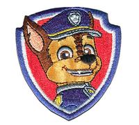 Comercial Mercera Patrulla Canina Chase Parche Decorativo Termoadhesivo 7x6 cm Vinilo 1 unidad