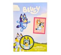 COMERCIAL MERCERA set de 3 parches termoadhesivos infantiles Bluey, con Bluey y Bingo, para ropa de niños, camiseta, mochila o pantalón