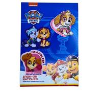 COMERCIAL MERCERA Set de 3 Parches Termoadhesivos Infantiles Bluey, Peppa o Skye de Patrulla Canina, para Ropa de Niños, Camiseta, Mochila o Pantalón, a Elegir (Skye Patrulla Canina)