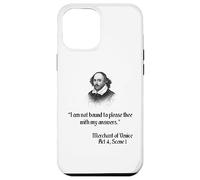 Comerciante de Shakespeare de Venecia: No estoy obligado a complacer Carcasa para iPhone 12 Pro Max