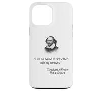 Comerciante de Shakespeare de Venecia: No estoy obligado a complacer Carcasa para iPhone 13 Pro Max