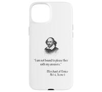 Comerciante de Shakespeare de Venecia: No estoy obligado a complacer Carcasa para iPhone 15 Plus