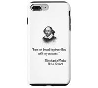 Comerciante de Shakespeare de Venecia: No estoy obligado a complacer Carcasa para iPhone 7 Plus/8 Plus