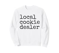 Comerciante Local de Galletas Divertido Panadero Amante de los postres Humor de Hornear Sudadera