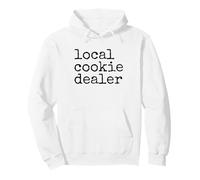 Comerciante Local de Galletas Divertido Panadero Amante de los postres Humor de Hornear Sudadera con Capucha