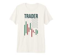 Comerciante - US American Flag Crypto & Stock Trading Camiseta Premium