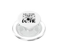 Comerciará Consejos médicos para Vino Divertido Doctor Enfermera PopSockets PopGrip para MagSafe