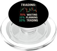 Comercio: 75% Esperando 15% Planificación 10% Trading - Comerciante PopSockets PopGrip para MagSafe