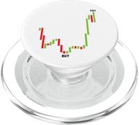 Comercio de acciones Comprar bajo Vender Buy Low Sell High PopSockets PopGrip para MagSafe