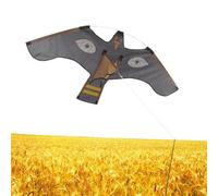 Cometa anti- Espantastornos, protege la , halcón falso para alejar a las aves - Para huertos, viñedos, arándanos, girasoles, granja, exterior, agricultores