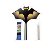Cometa de alas Triangulares con Forma de murciélago, Grande y Extragrande, Cometa Infantil con Cuerda, diseño de murciélago de Dibujos Animados de Alta Gama para niños.