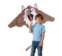 Cometa de playa grande para adultos y niños, cometa delta fácil de volar con línea de cuerdas y cola colorida, juguete perfecto para viajes en la playa y principiantes