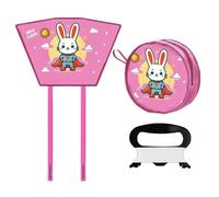 Cometa deportiva plegable de mano interactivo al aire libre ligero plegable avión con colores juguetes deportivos de tela de nylon juguetes de juguete al aire libre para niños, parque, jardín, r