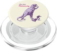 Cómete el Patriarcado Divertido T-Rex Vintage Feminista PopSockets PopGrip para MagSafe