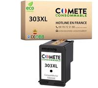 COMETE, Marca Francesa - 303XL - 1 Cartucho de Tinta Compatible con HP 303 XL para HP Envy Photo 6234 7200 6230 7830 6220 6232 7134 6232 7134 Envy Photo o Tango X - 1 Cartucho Negro