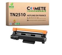 COMETE, Marca Francesa - TN2510 XL - 1 Cartucho de Tóner compatibles con Brother TN2510XL (o TN-2510 XL) para Toner Brother TN 2510 MFC-L2835DW HL-L2445DW HL-L2400DW DCP-2665DW - Negro (1 Negro)